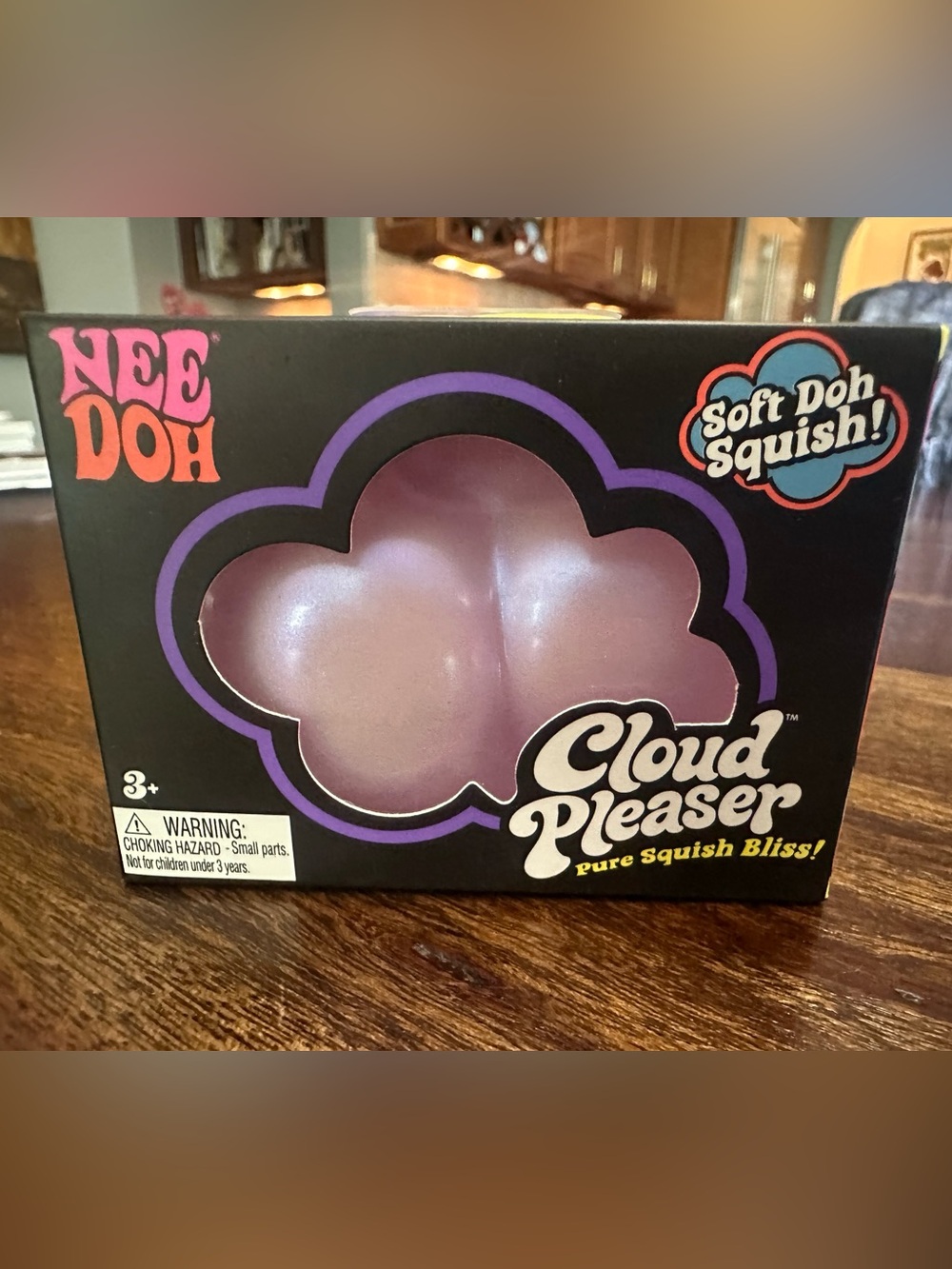 ☁️ Cloud Pleaser Squishy Toy - Purple - Needoh 🆕